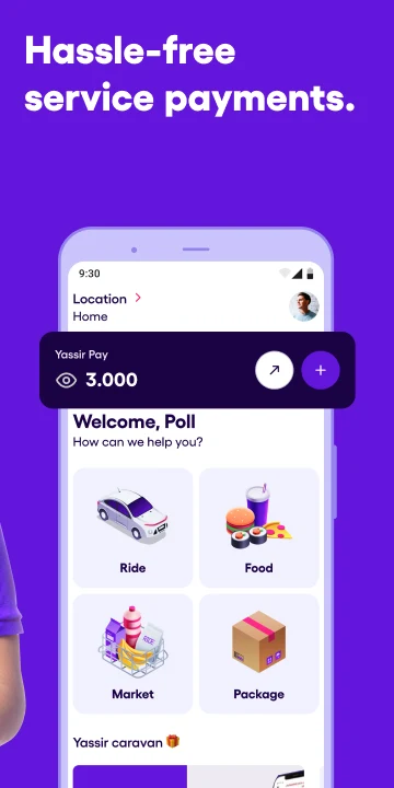 Yassir - Ride, Eat & Shop screenshot